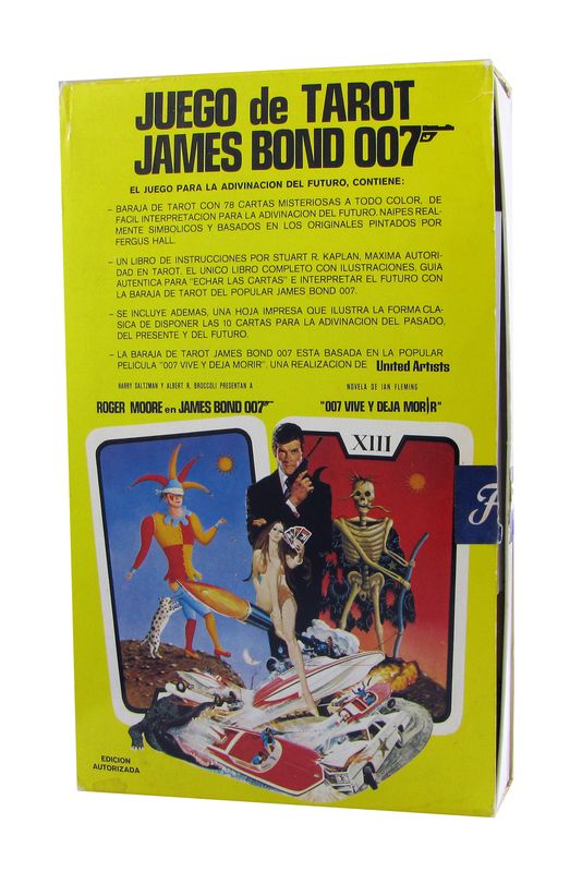Tarot coleccion James Bond 007 - Roger Moore - Fergus...