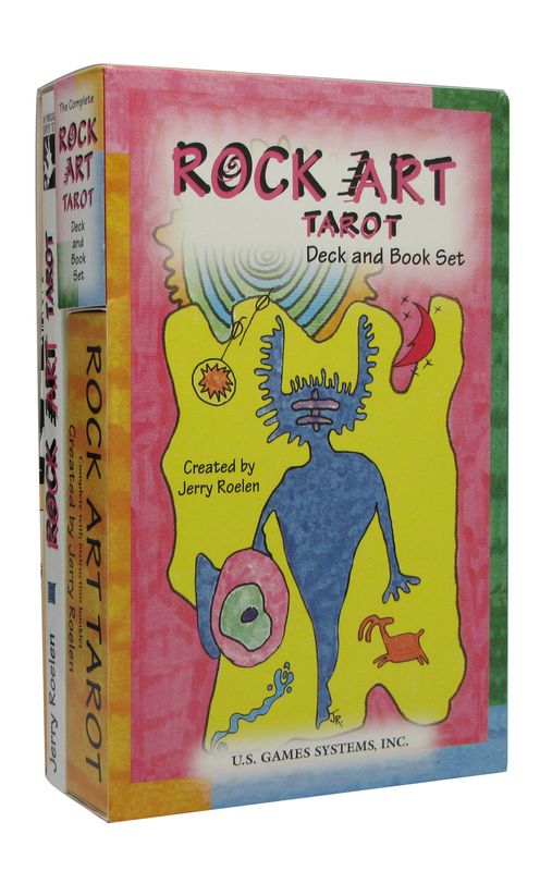 Tarot coleccion Rock Art - Jerry Roelen (Set)(EN)...