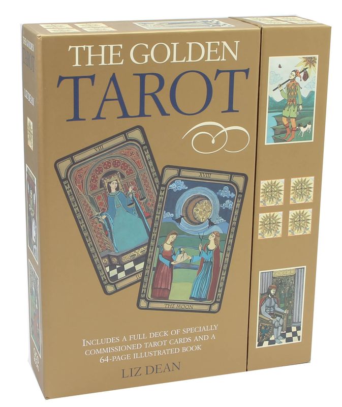 Tarot coleccion The Golden Tarot - Liz Dean - (SET)...