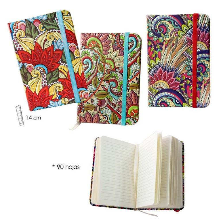 Agenda Mandala 9x14 cm Metalizada