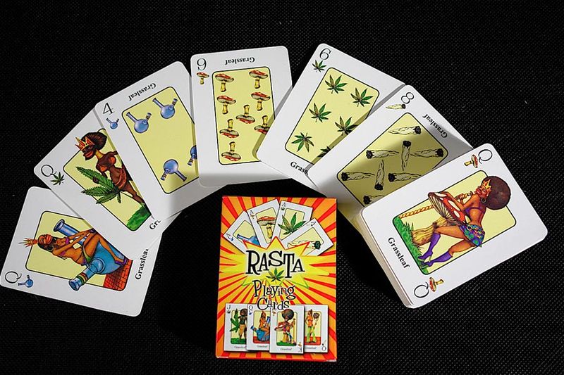 Cartas Rasta (54 Cartas Juego - Playing Card)         ...