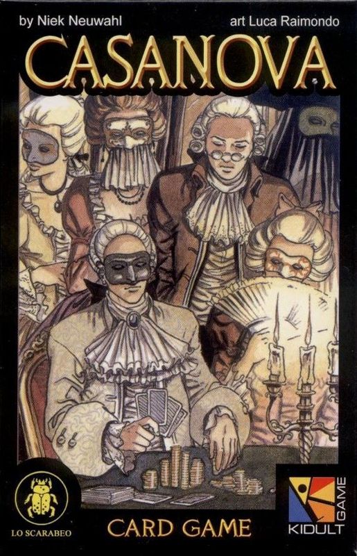 Juego de Mesa Casanova card game by Niek Neuwahl Art...