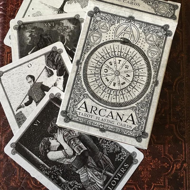 Cartas Arcana (Claro) (Cartas Juego - Playing Card)   ...