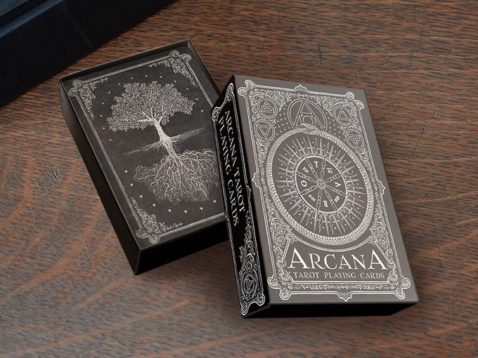 Cartas Arcana (Oscuro) (Cartas Juego - Playing Card)  ...