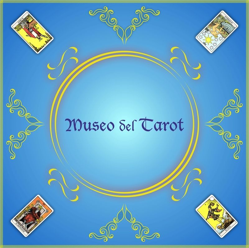 Tapete Tejido Blackligth Museo del Tarot 100 x 100 cm ...
