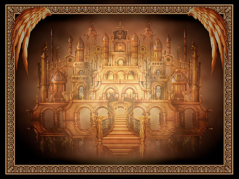 Tapete Seda Grand Luxe Castle Reading Cloth - Ciro...