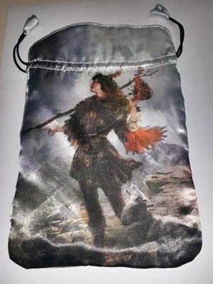 Bolsa Tarot Heaven & Earth - Seda 23 x 16 cm 