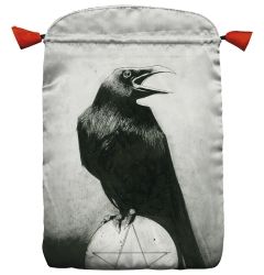 Bolsa Tarot Murder of Crows - Seda 23 x 16 cm (Gris)  ...