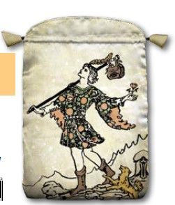 Bolsa Tarot Original 1909 - Seda 23 x 16 cm (SCA)     ...