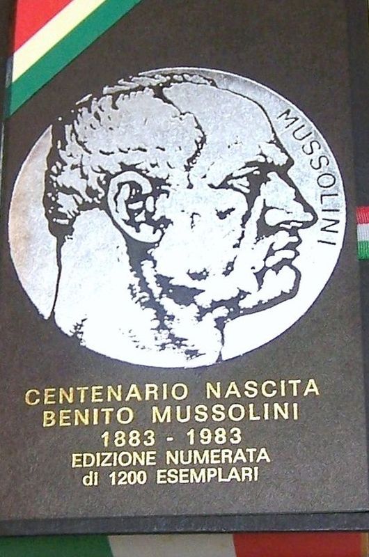 Tarot Coleccion Centenario Nascita Benito Musolini...
