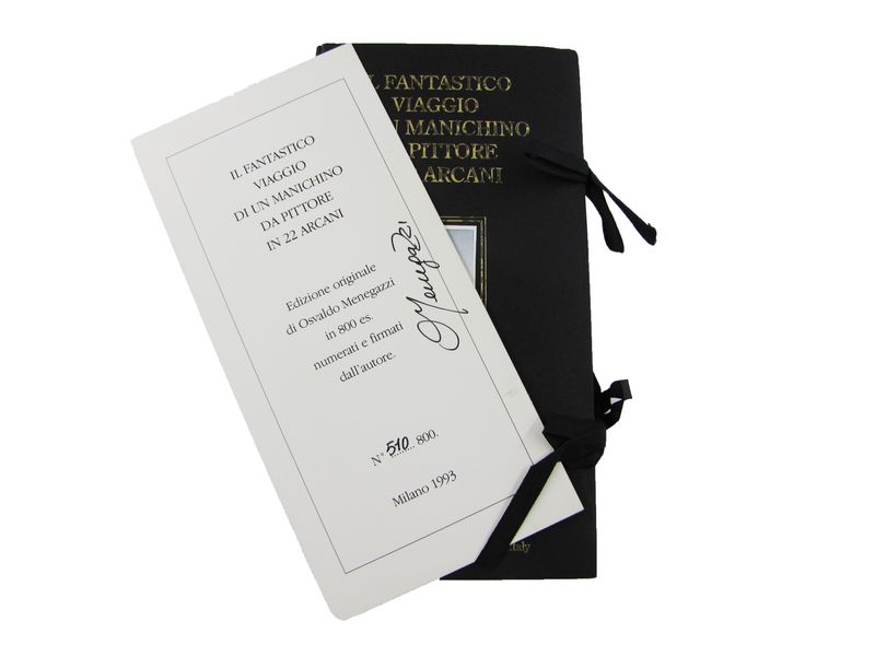 Tarot coleccion Il Fantastico Viaggio di un Maniching da Pittore in 22 Arcani - O. Menegazzi (22 C  