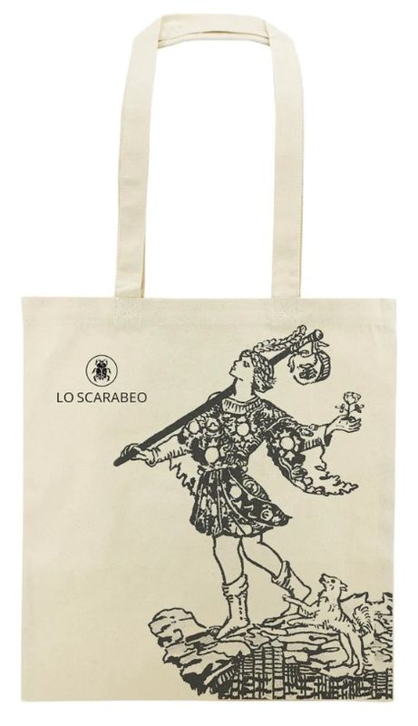 Bolsa Tote El Loco Y La Fuerza - Lo Scarabeo          ...