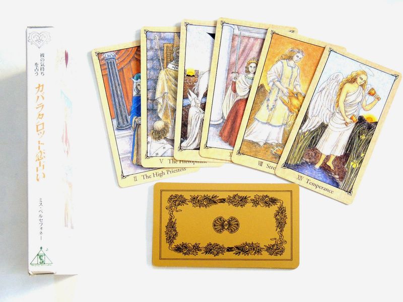Tarot Coleccion Kabbalah Tarot of Love, Miss Persephone (1992)
