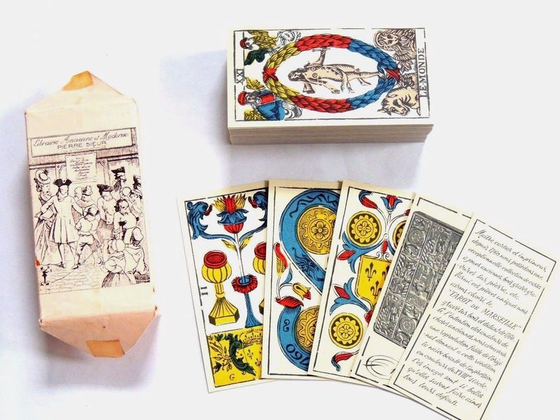 Tarot Coleccion Tarot de Marsilles Reproduction Bicentennial Edition - Nicolas Conver (1960)