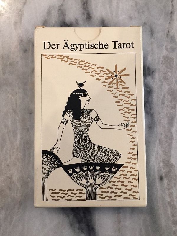 Tarot Coleccion Der Agyptische Tarot Eygptian Magick - Bernd A. Mertz. Kamilla Szij (1970) (DE)