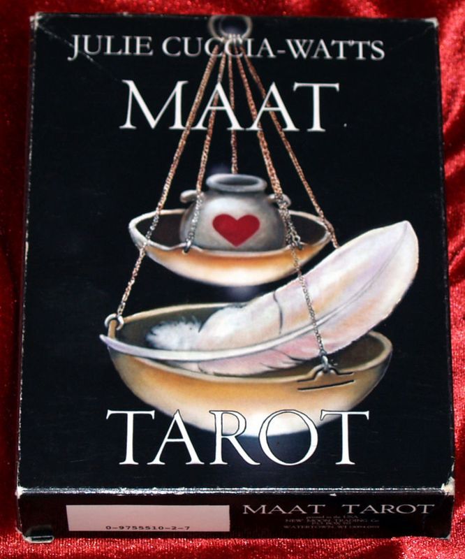 Tarot Coleccion Tarot Maat - Julie Cuccia-Watts (2006) (EN) (78 cartas) (SPE)