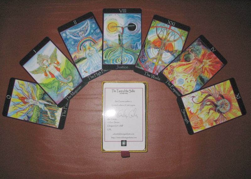 Tarot Coleccion The Tarot of the Sidhe - Emily Carding -  (EN) (22 Arcanos) (Edicion Numerada 100) (Firmado)