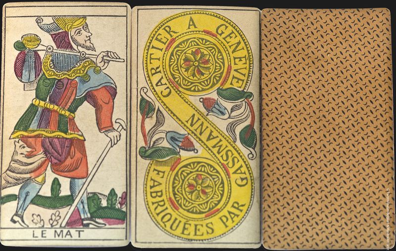 Tarot Marsella - Francois Gassman - (1870)